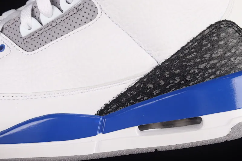 All categories Air Jordan Jordan series basketball shoes Air Jordan 3 foreign trade version Air Jordan 3 "Racer Blue" AJ3 Joe 3 Racing Blue CT8532-145